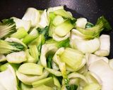 青梗菜のあんかけ作り方3写真