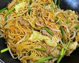 糖質オフ♪にんにくの芽入豚キムチ焼きそば作り方21写真