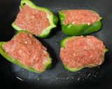 沖縄産BIGサイズピーマンの肉詰め作り方5写真