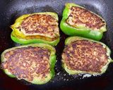 沖縄産BIGサイズピーマンの肉詰め作り方7写真
