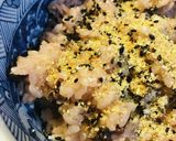 おこわアレンジ●黒ごま＆白ごまトッピング作り方1写真