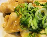 鶏肉と長ネギの白味噌炒め作り方4写真