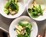 根菜茄子コク旨きな粉甘辛味味野菜炒め作り方5写真