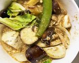 根菜茄子コク旨きな粉甘辛味味野菜炒め作り方15写真