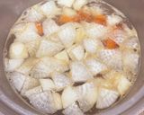 ほっこり♡具だくさん雑炊♪作り方1写真