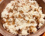 高菜と中華干しエビの炊き込みご飯作り方5写真