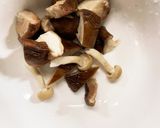 お一人様☆きな粉ごま甘酢ブロッコリー茸炒作り方4写真
