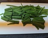 無限に食べたい！ニラの胡麻マヨ和え作り方1写真