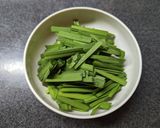 無限に食べたい！ニラの胡麻マヨ和え作り方2写真
