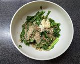 無限に食べたい！ニラの胡麻マヨ和え作り方4写真