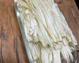 液体塩麹で♪レンチンえのき作り方1写真