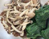 ほうれん草としめじの甘辛すりごまあえ作り方5写真