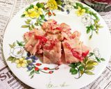 紅生姜消費 紅白ホワイトチョコ作り方13写真