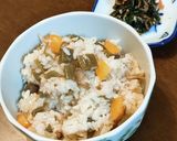 若ごぼうとツナの炊き込みご飯作り方7写真