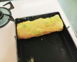 枝豆とアミエビ(桜エビ)の春色卵焼き作り方5写真