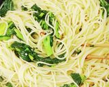 簡単☆あさりとほうれん草のパスタ♪作り方8写真