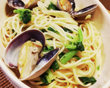 簡単☆あさりとほうれん草のパスタ♪作り方10写真