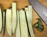 五分で出来る茄子の肉味噌炒め！！作り方1写真