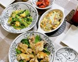 鶏肉の簡単アイオリソース風オーブン焼き作り方6写真