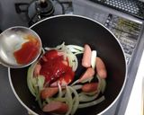 もっちり!ワンパンdeナポリタン作り方4写真