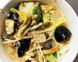 肉無チクワきな粉ごま甘酢クリーミー野菜炒作り方19写真