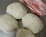 肉巻きおにぎり☆人参のさっぱりナッペ弁当作り方2写真