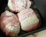 肉巻きおにぎり☆人参のさっぱりナッペ弁当作り方3写真