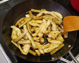 鶏胸肉とごぼうの甘辛炒め作り方7写真