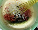 お好み焼き風ふわとろ焼き作り方4写真