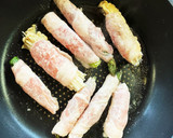 豚肉のアスパラとエノキ巻き2種類作り方2写真
