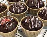 米粉活用*サクっとしっとりチョコマフィン作り方9写真