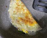 糖質制限にもなる何ちゃってお好み焼き作り方12写真