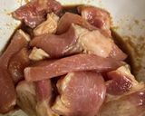 豚の生姜焼き　ロースでもこま切れでも★作り方1写真