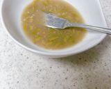 水煮あさり缶とスナップエンドウの炒め物作り方3写真