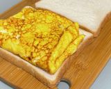 フライパンで作るハムエッグホットサンド作り方6写真