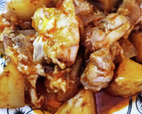 鶏もも肉とじゃがいものチーズ蒸し焼き作り方4写真