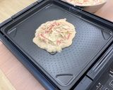 【大崎市】白菜のお好み焼き【食育】作り方3写真