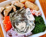 デスノートのL弁当♪オブアート作り方1写真