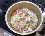【大崎市】野菜たっぷりポトフ【学校給食】作り方3写真