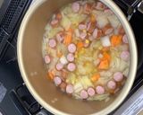 【大崎市】野菜たっぷりポトフ【学校給食】作り方4写真