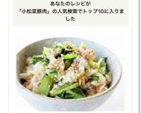 とっても美味しい【小松菜と豚肉の混ぜご飯作り方8写真