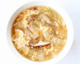 トロふわ【白菜と卵の中華風とろみスープ】作り方7写真