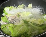 鶏肉と白菜の春雨煮作り方4写真