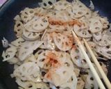 ★低糖質!✳レンコンの甘酢油炒め✳♪作り方8写真