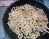 ★低糖質!✳レンコンの甘酢油炒め✳♪作り方7写真