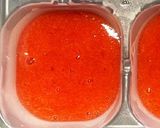 イチゴ&いちごバナナソース　離乳食初期〜作り方3写真