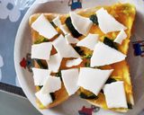 かぼちゃチーズトースト作り方4写真