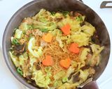 愛情たっぷり♡中華カレー焼ビーフン作り方7写真