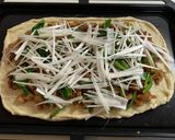 ねぎ豚ピザ作り方9写真