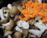 牛テール煮込みで中華おこわ風作り方3写真